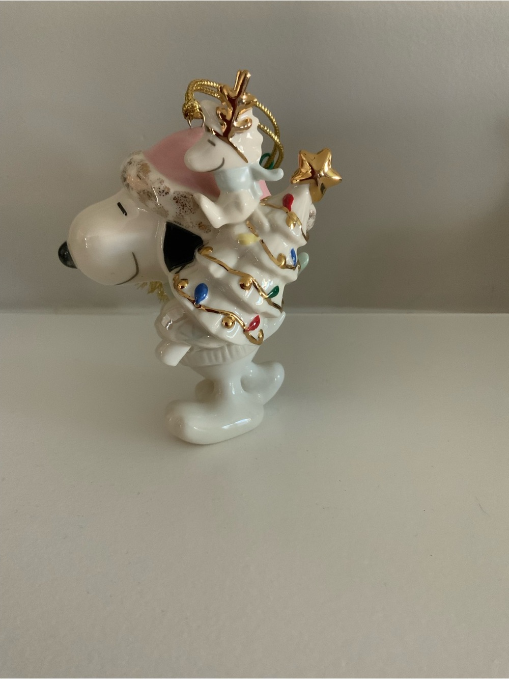 Lenox Classics Peanuts Snoopy "Holiday Cheer" Christmas Ornament 2003 - Picture 7 of 7